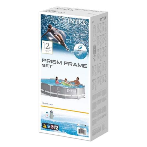 Басейн Intex Prism Frame Premium 26712NP, С помпа за филтриране, 3.66 м x 76 см Басейн Intex Prism Frame Premium 26712NP, С помпа за филтриране, 3.66 м x 76 см