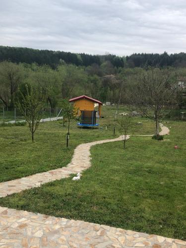 Батут Mappy с предпазна мрежа, 183 cм