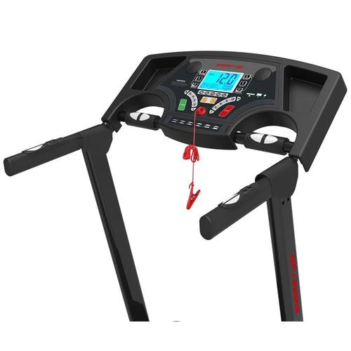 Бягаща пътека с автоматичен наклон Energy Fit MT10A, Максимална скорост 12 км/ч, Максимално тегло на потребителя 130 кг, mp3 вход, USB, Вградени високоговорители, Сгъваема, Транспортни колела