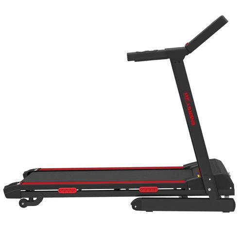 Бягаща пътека с автоматичен наклон Energy Fit MT10A, Максимална скорост 12 км/ч, Максимално тегло на потребителя 130 кг, mp3 вход, USB, Вградени високоговорители, Сгъваема, Транспортни колела