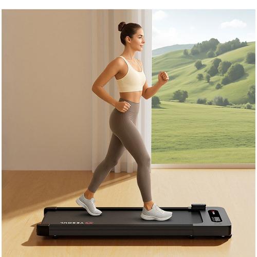 Бягаща пътека YESOUL W2, Максимална скорост 6 км/ч, Дистанционно управление, Bluetooth, Черен