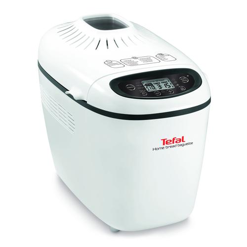 Хлебопекарна Tefal Home Bread Baguette PF610138, 1500 гр, 16 програми, Бяла Хлебопекарна Tefal Home Bread Baguette PF610138, 1500 гр, 16 програми, Бяла