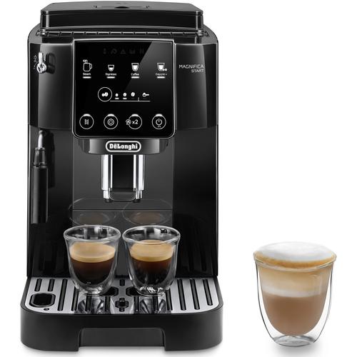 Кафеавтомат De’Longhi Magnifica Start Ecam 220.21.GB, 1,8л, 15 бара, 5 вида напитки, 1450W, Черен/Сив