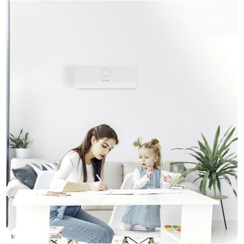 Климатик Bosch Climate 3000i, 12000 BTU, A++/A+, Филтър за студен катализатор, Функция за избягване на потока, Функция за следване, Готовност за Wi-Fi, Бял Климатик Bosch Climate 3000i, 12000 BTU, A++/A+, Филтър за студен катализатор, Функция за избягване на потока, Функция за следване, Готовност за Wi-Fi, Бял