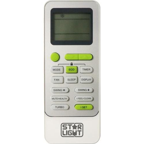 Климатик Star-Light ACT-12BLWF 12000 BTU Wi-Fi, Клас A++, Функция отопление, Дисплей, Черен Климатик Star-Light ACT-12BLWF 12000 BTU Wi-Fi, Клас A++, Функция отопление, Дисплей, Черен