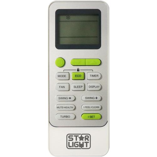 Климатик Star-Light ACT-12EAWF с Wi-Fi, 12000 BTU, клас A++, 3D въздушен поток, 3D инвертор, функция отопление, дисплей, бял Климатик Star-Light ACT-12EAWF с Wi-Fi, 12000 BTU, клас A++, 3D въздушен поток, 3D инвертор, функция отопление, дисплей, бял