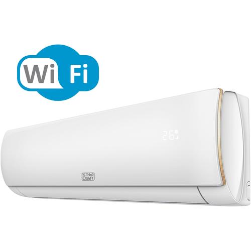 Климатик Star-Light ACT-12EAWF с Wi-Fi, 12000 BTU, клас A++, 3D въздушен поток, 3D инвертор, функция отопление, дисплей, бял
