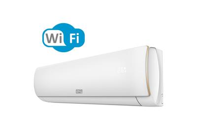 Климатик Star-Light ACT-12EAWF с Wi-Fi, 12000 BTU, клас A++, 3D въздушен поток, 3D инвертор, функция отопление, дисплей, бял