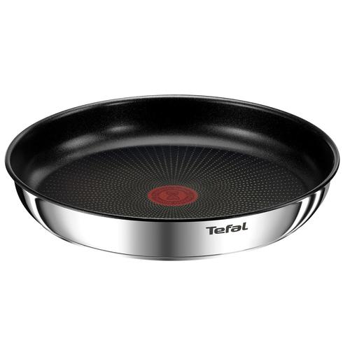 Комплект от 4 части TEFAL Ingenio Emotion, Тиган 22/24/28 см, Подвижна дръжка, Незалепващо покритие, Термо-Сигнал, Индукция, Сребрист