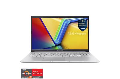 Лаптоп ASUS Vivobook 15 M1502YA, AMD Ryzen™ 7 7730U, 15.6'', Full HD, IPS, 16GB, 512GB SSD, AMD Radeon™ Graphics, No OS, Cool Silver