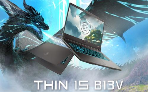 Лаптоп Gaming MSI Thin 15 B13VE, Intel® Core™ i5-13420H до 4.6GHz, 15.6'', IPS, Full HD, 144Hz, 16GB DDR4 RAM, 512GB SSD, NVIDIA® GeForce RTX™ 4050 6GB GDDR6, No OS, Cosmos Gray Лаптоп Gaming MSI Thin 15 B13VE, Intel® Core™ i5-13420H до 4.6GHz, 15.6'', IPS, Full HD, 144Hz, 16GB DDR4 RAM, 512GB SSD, NVIDIA® GeForce RTX™ 4050 6GB GDDR6, No OS, Cosmos Gray