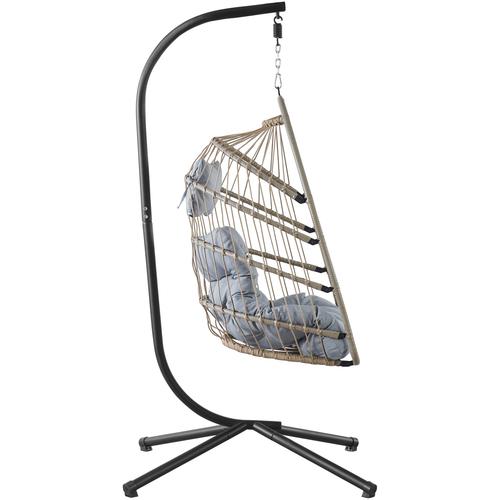 Люлка Kring Margarita, 80x60x116 см, h 195, Сив Люлка Kring Margarita, 80x60x116 см, h 195, Сив