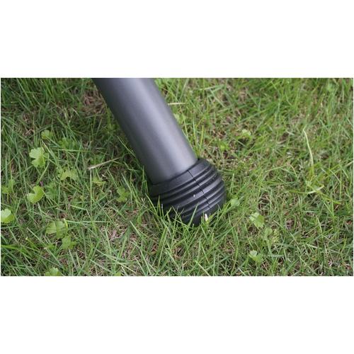 Люлка с регулируема облегалка за градина/тераса Kring Alfta, 3 места, Размери 193х132х178 см, Антрацит