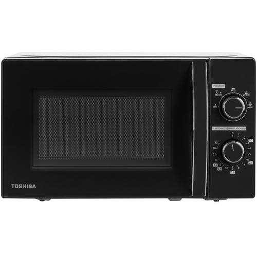 Микровълнова фурна Toshiba MW-MM20PBK, 20 л, 800W, Механичен контрол, Светлина LED, Черен