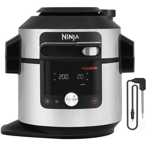 Мултикукър 14 in 1 Ninja OL750EU, 1760 W, 7.5 л, 14 програми, Черен/Сребрист
