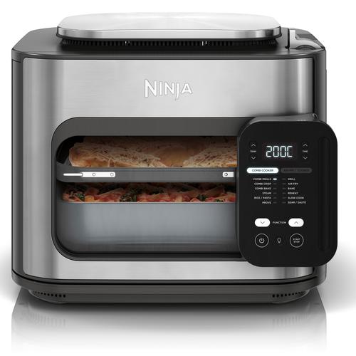 Мултикукър Ninja Combi all in one, 1780 w, Капацитет 12.5 л, 12 режима на готвене, Сив