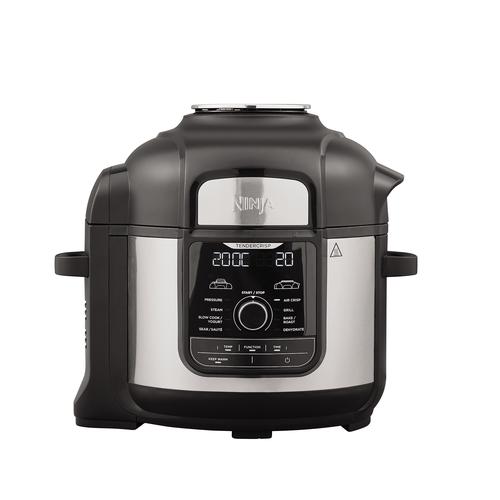 Мултикукър Ninja OP500EU, 1460W, 7.5 л, Функция Slow Cook, 9 метода за готвене, Черен