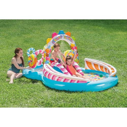 Надуваем басейн Intex - Candy Zone, 295 x 191 x 130 см Надуваем басейн Intex - Candy Zone, 295 x 191 x 130 см