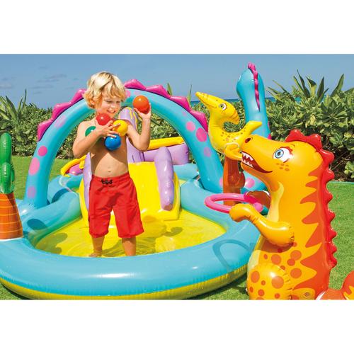 Надуваем басейн Intex - Dinoland, 302 x 229 x 112 см Надуваем басейн Intex - Dinoland, 302 x 229 x 112 см