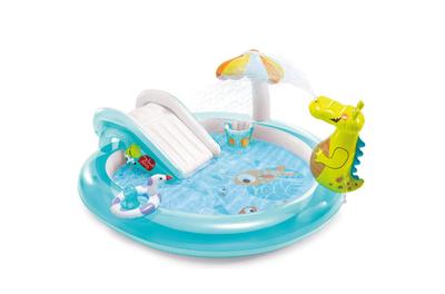 Надуваем басейн Intex - Gator Play Center, 201 x 170 x 84 см