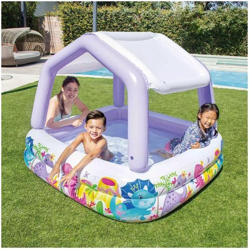 Надуваем басейн Intex - Sun shade, 157 x 157 x 122 см