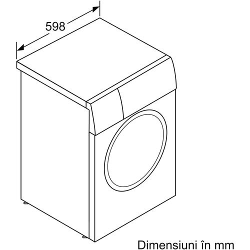 Пералня Bosch WAN28164BY, 8 кг, 1400 об/мин, Клас A, EcoSilence Drive, 60 см, Бял