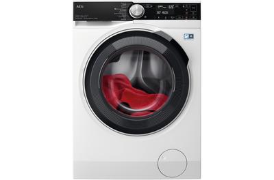 Пералня със сушилня AEG LWR75965O, Пране 9 кг, Сушене 6 кг, 1600 об/мин, Клас А, Инверторен мотор, WiFi, ProSense, ProSteam, Бял