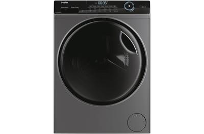 Пералня със сушилня Slim Haier HWD80-B14959S8U1S, Пране 8 кг, Сушене 5 кг, 1400 об/мин, Клас A, Motor Direct Motion, Wi-Fi, iRefresh, ABT, Pillow Drum, Dual Spray, Антрацит