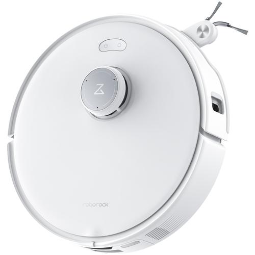 Прахосмукачка-робот Roborock Qrevo Curv RSD0712CE със станция за зареждане, 18500 pa, прахосмукачка, моп и смарт станция с автоматично изпразване, 66W, Lidar, 5200mAh батерия, AdaptLift, гласов асистент, въртящ се моп, бял/сребрист Прахосмукачка-робот Roborock Qrevo Curv RSD0712CE със станция за зареждане, 18500 pa, прахосмукачка, моп и смарт станция с автоматично изпразване, 66W, Lidar, 5200mAh батерия, AdaptLift, гласов асистент, въртящ се моп, бял/сребрист