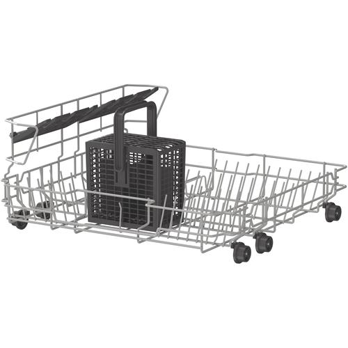 Съдомиялна Candy Rapido CP 6E51LS, Компактна, 6 комплекта, 5 програми, Клас Е, Отложен старт, Кратка програма 35', 55 см, Сребрист