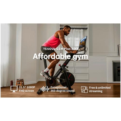 Спининг байк YESOUL Spinning Bike G1M Plus, Дисплей 21.5