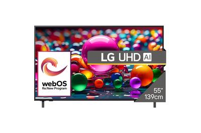 Телевизор LG LED 55UA74003LB, 55" (139 см), Smart, 4K Ultra HD, Клас G (Модел 2025)