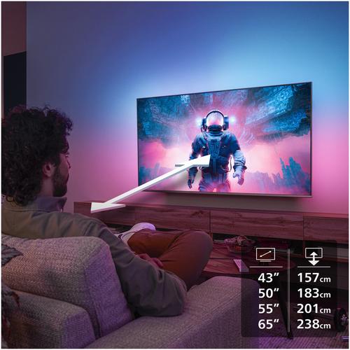 Телевизор Philips AMBILIGHT tv QLED 43PUS8510, 43 Телевизор Philips AMBILIGHT tv QLED 43PUS8510, 43