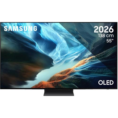 Телевизор SAMSUNG OLED 55S90H, 55" (138 см), Smart, 4K Ultra HD, 165 Hz, Клас F (Модел 2026)