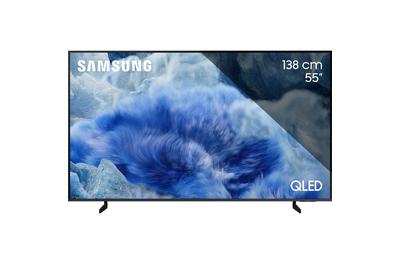 Телевизор SAMSUNG QLED 55Q8F, 55"(138 см), Smart, 4K Ultra HD, Клас E (Модел 2025)