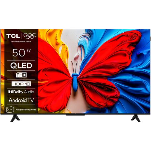 Телевизор TCL QLED 50S5K, 50" (126 см), Smart Android TV, Full HD, Клас (Модел 2025)
