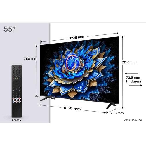 Телевизор TCL QLED 55T69C, 55 Телевизор TCL QLED 55T69C, 55