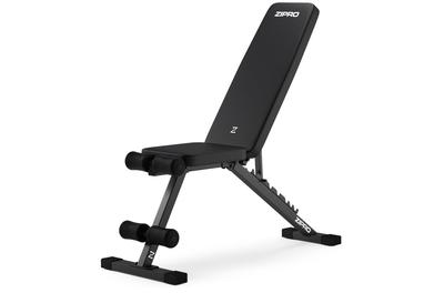 Тренажорна маса Zipro Stride, регулируема, максимално тегло 110 кг, преса за крака, черна